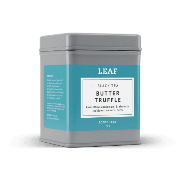 Butter Truffle Black Loose Leaf Tea Tin