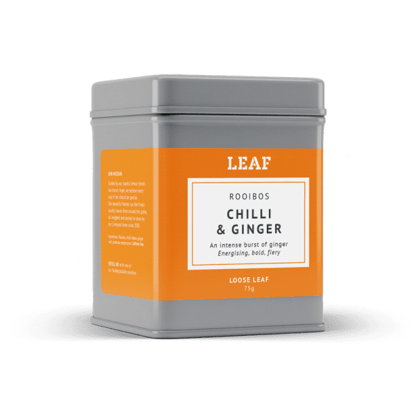 Chilli and Ginger Loose Leaf Tea Tin