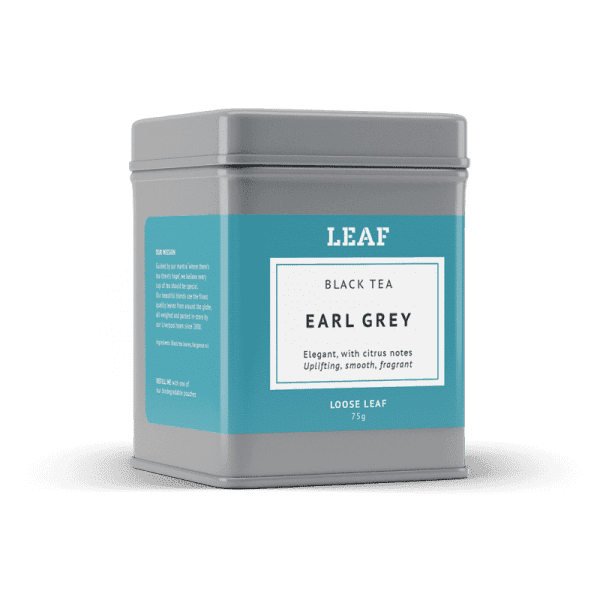 Earl Grey Black Loose Leaf Tea Tin