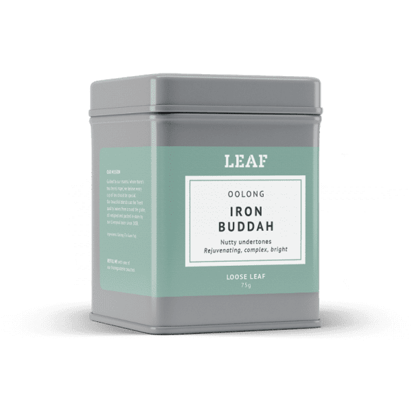 Iron Buddah Green Loose Leaf Tea Tin