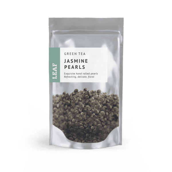 Jasmine Pearls Green Loose Leaf Tea Small Two Taster Bag