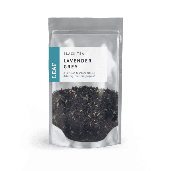 Lavender Grey Black Loose Leaf Tea Small Two Taster Bag