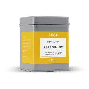 Peppermint Herbal Loose Leaf Tea Tin