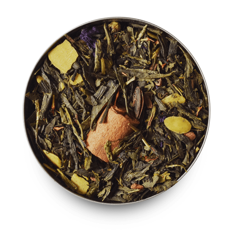 Spiced Green Loose Leaf Green Tea Leaves