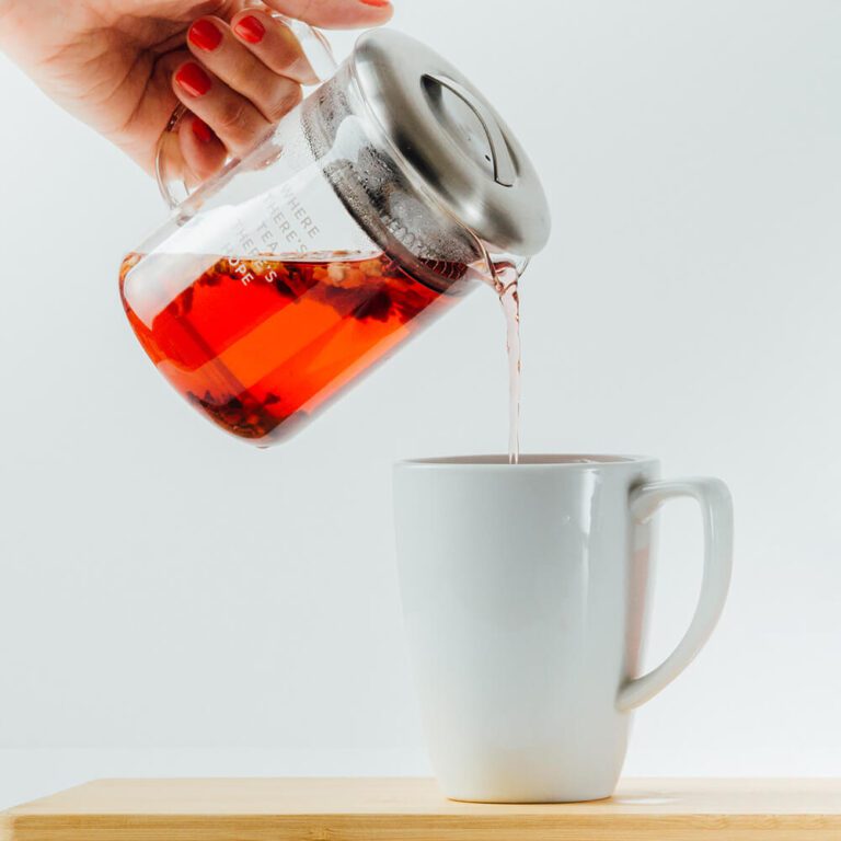 LEAF Tea Pot with Infuser Loose Leaf Tea Pot LEAF Tea