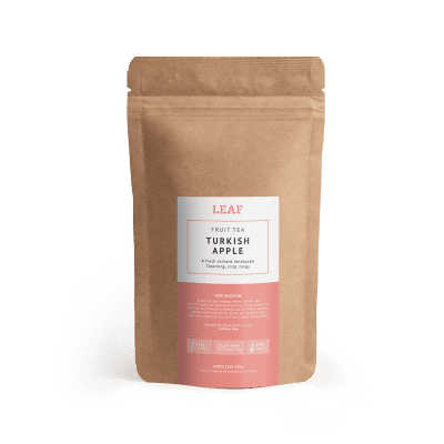 Turkish Apple Fruit Loose Leaf Tea Brown Refill Bag