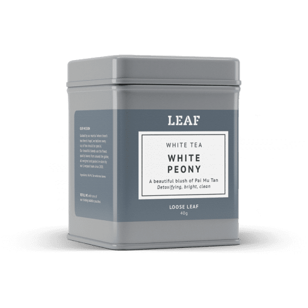 White Peony White Loose Leaf Tea Tin