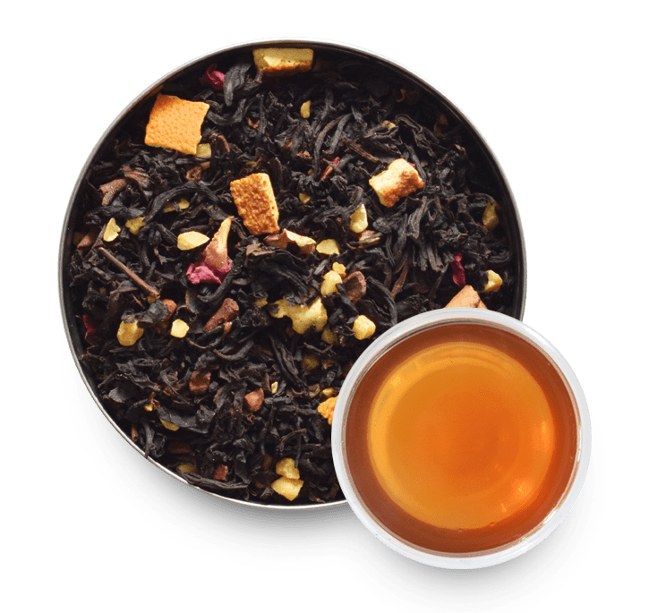 Autumn Fire Black Tea with Loose Leaf Tea Leaves