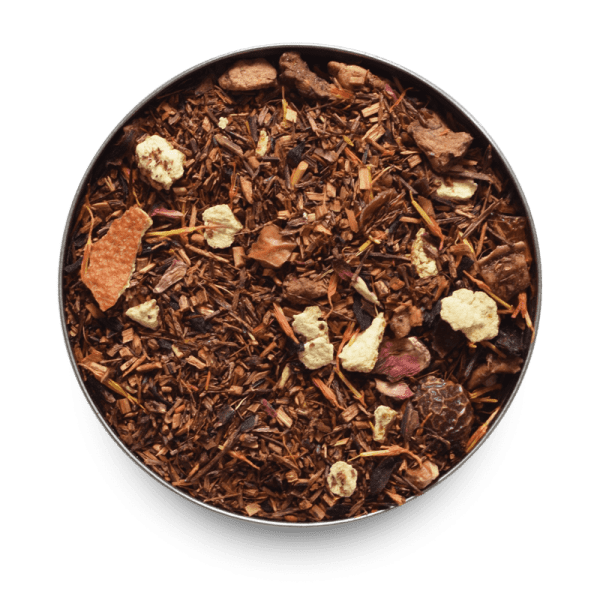 Blood Orange Rooibos Tea with Loose Leaf Tea Leaves