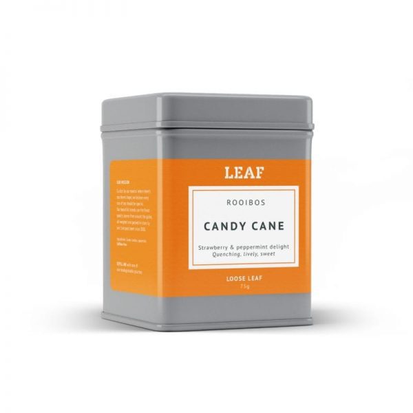 Candy cane Rooibos Loose Leaf Tea Tin
