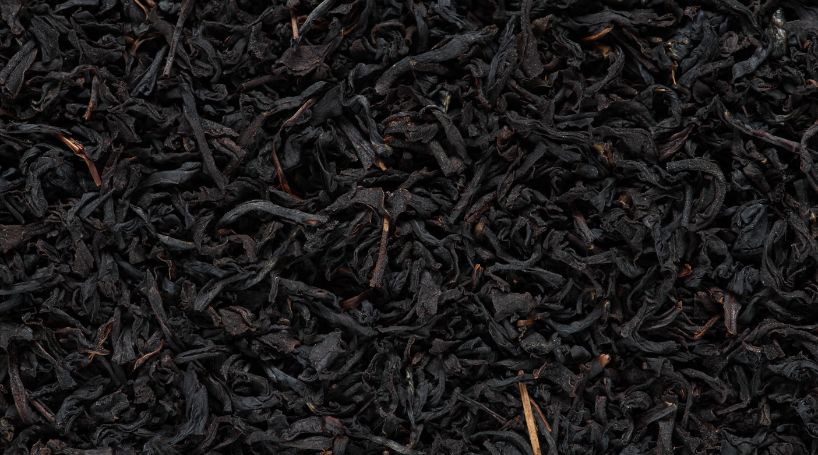 black tea ready to be stored