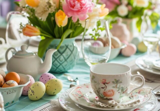 Easter tea party